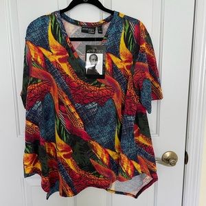 💧FINAL DROP💧NWT Attitudes by Renee Pullover Top, Size M